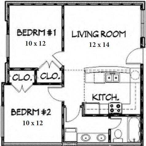 Unit 332 332 floor plan